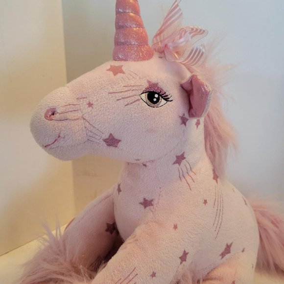 Build-a-Bear Pink Plush Unicorn 15" - Picture 2 of 5